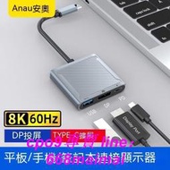 type-c拓展塢 type-c轉hdmi hdmi轉換器    type-c轉dp擴展塢1.4版8k筆記本拓展現貨