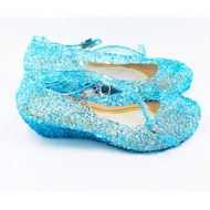 Frozen! Kasut Kanak-Kanak Frozen Jelly Shoes Kasut Budak Frozen Kids Girl Shoes Princess Shoes Girl