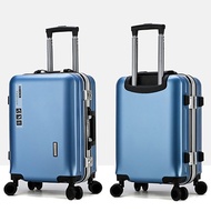 Tpartter กระเป๋าเดินทางโครงอลูมิเนียม 20 นิ้ว modern Trolley luggage กระเป๋าเดินทางล้อลาก 24 นิ้ว มีพอร์ตชาร์จ USB วัสดุทนทานและทนทานต่อการขโมย ล็อคป้องกันการขโมย