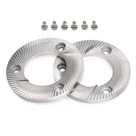 98MM Flat Wheel Coffee Grinder Burr Set Replacement Parts Compatible with Mahlkonig EK43