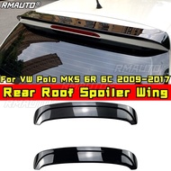 For VW Polo MK5 6R 6C 2009-2017 Body Kit Rear Roof Wing Rear Roof Spoiler Roof Spoiler Rear Wing Roo