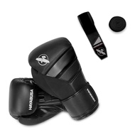 T3 Boxing Gloves 16oz, Perfect Stretch 4.0 Boxing Hand Wraps 180 Inches - All Items are Black