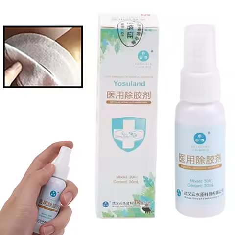 15/30ML Colostomy Adhesive Wipe-Off Spray Medical Adhesive Remover Ostomy Bag Care Products