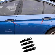 Bright Black Covered Adhesive Door Handle Door Handle Trim Cover Suitable for 11-17 F25 F26 X4 14-19