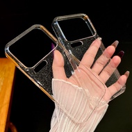 Shining Glitter Transparent Phone Case For Xiaomi 17 15 14 13 Pro Max Ultra 15S Pro Redmi K90 Pro Ma