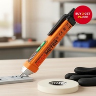 PEAKMETER PM8908C Smart Non-Contact Voltage Tester, Professional Live/Phase Wire Detector with Break