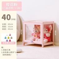 手辦收納盒痛櫃毛絨玩偶娃娃展示櫃模型公仔盲盒亞克力透明展示架