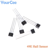 【Clearance sale】 100pcs/5pcs 49E Hall Element S49E OH49E SS49E Hall Effect Sensor Linear Switch Sens