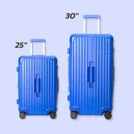 PEGASUS กระเป๋าเดินทาง กระเป๋าลาก กระเป๋าล้อลาก กระเป๋าเดินทางล้อลาก ขนาด 25 นิ้ว และ 30 นิ้ว เเข็งเเรง ทนทาน มีรับประกัน รุ่น Dartmoor Zipper Blue Classic 25นิ้ว