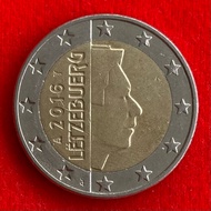 Luxembourg 2 euro Coin 2016 Foreign