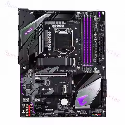A+ FOR GIGABYTE Z390 AORUS ELITE motherboard LGA1151 DDR4 64G HDMI ATX Tested ok