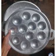 Cast Iron Khot Cake Mold with lid for 7 cakes, 8 cakes, 10 cakes, 12 cakes