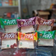 Roti Aoka 1 Dus 60pcs x 65gram - Coklat