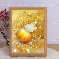 2025 Horse to Success Golden Horse Lucky Fortune Blessing Photo Frame Room Desktop Table Friends ins
