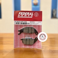 HONDA FEDERAL REAR BRAKE PADS KPP SUPRA X 125 HELMET IN FI BLADE CS1 REVO TIGER SATRIA FU 150 MX KIN