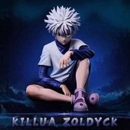 Tượng Killua ngồi PG Hunter x Hunter tượng anime hai chiều mô hình thời trang đồ chơi búp bê quà tặn
