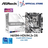 ASROCK H610M-HDV/M.2+ DDR5 / D5 LGA1700 MOTHERBOARD COMBO INTEL I3-12100F /  I3-14100 / I5-12400F / 