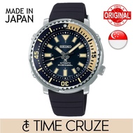 [Time Cruze] Seiko SRPF81J Prospex Japan Made Tuna Automatic Blue Silicone Strap Blue Dial Men Watch SRPF81 SRPF81J1