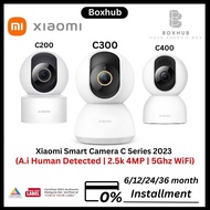 Xiaomi Smart CCTV Camera C200 / C300 / C400 HD Resolution Infrared Night Vision AI Human Detection