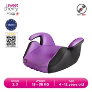 Sweet Cherry Forward Facing Budget-Friendly Essential Backless Baby Booster Car Seat for 4 years old