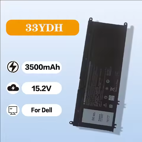 For Dell 33YDH Battery Replacement for G3 3579 3779 G5 5587 7580 7778 7577 Laptop High Capacity OEM 