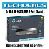 Tp-Link SG1008MP 8-Port Gigabit Desktop/Rackmount Switch with 8-Port PoE+