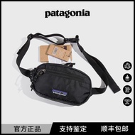 ■ "Patagonia" PATAGONIA "คลังสินค้าพร้อมเว็บไซต์อย่างเป็นทางการ" Patagonia "/Patagonia Lw กระเป๋าคาดเอวข้างนอกเดินทางขนาดเล็กพับเก็บได้