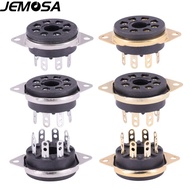 8Pins Bakelite Tube Socket GZS8-B For KT88 6SN7 6V6 6L6 6N8P 6SL7 GZ34 6CA7 EL34 Vacuum Tube DIY HIF