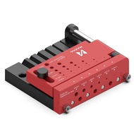 X-STARRY โลหะที่ใช้งานได้จริง คู่มือการเจาะแท่งกลม หลุมเจาะพลาสติก ศูนย์กลางตัวเอง ที่เจาะแนวนอน ที0