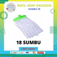 Refil Pel Lantai Dragon 18 Cm / Refil Mop Pel Dragon 18 Cm Terbaru