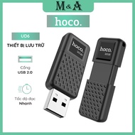 Hoco UD6 USB capacity 8Gb/16GB/32GB/64GB128Gb, USB 2.0 portable data storage device