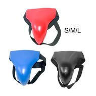 [whfashionkk] Protective Groin Guard Taekwondo Gear PU Shock Absorbent Abdominal Guard for Kickboxin