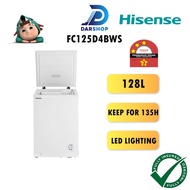 Hisense Mini Chest Freezer 128L Peti Freezer Murah Deep Freezer Mini Peti Sejuk Beku Frezer Storage 冷藏箱 FC125D4BWS