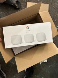 Google Nest Wifi 路由器 (3件裝) 1主機+2子機