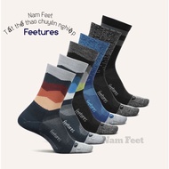 Feetures Sports Socks made in America, durable, permanent shape