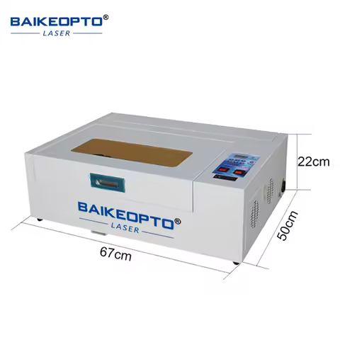 Economical 35W 40W 50W 3020 Size Mini Desktop CNC Plastic Rubber Paper Non-Metal CO2 Laser Cutter En