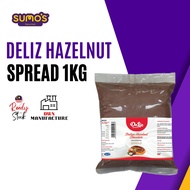 Sumos-DeLiz Italian Hazelnut Chocolate Spread Food Service / Sapuan Kacang Hazel Coklat Perkhidmatan