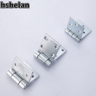 HSHELAN Flat Open, Interior No Slotted Door Hinge, Creative Folded Heavy Duty Steel Soft Close Wooden  Hinges Furniture Hardware Fittings