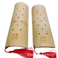 Bamboo U-Shaped Pillow Lumbar Pillow Semicircle Bamboo Cervical Pillow Protect Head Neck Lumbar Spin