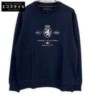 Tommy Hilfiger MW40048 25 鑽石徽章圖案衛衣，M 碼（二手）