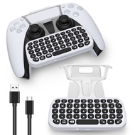 PS5 Keyboard Wireless Bluetooth Mini Keyboard Controller Accessories Compatible with PS5 DualSense H