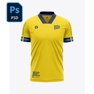 Men’s Soccer Jersey T-Shirt Mockup 6000x6000px | Mockup Tshirt High Quality Photoshop