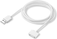Kisumi Charger Cord for Waterpik ION Cordless Water Flosser, Magenetic Charging Cable Compatible with Model WF-11W010-1 WF-11W012-2 WF-12CD020-1 WF-12CD022-4, White