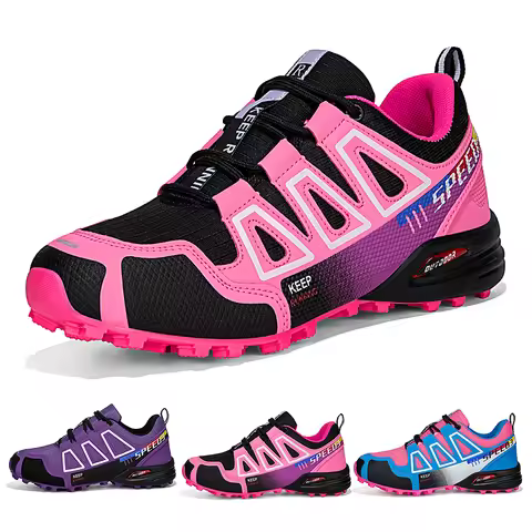 New Women Hiking Shoes Outdoor Non-Slip Breathable Hiking Training Shoes Suitable For Hiking Cycling