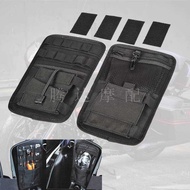 Suitable for Harley Street Road Road King Double Light Big Gliding Toolbox Side Box Bag Storage Bag 