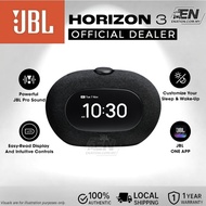 [𝗢𝗥𝗜𝗚𝗜𝗡𝗔𝗟] JBL Horizon 3 Bluetooth® clock radio speaker with FM | Ambient Light | JBL Pro Sound Bass