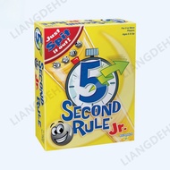 5 Second Rule Junior Board Game Liangdehua.Sg