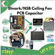 ELMARK/NSB CEILING FAN PCB CAPACITOR REPLACEMENT PART