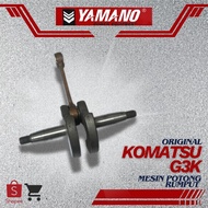 [READY STOCK] ORIGINAL CRANKSHAFT FOR KOMATSU G3K BRUSH CUTTER MESIN RUMPUT