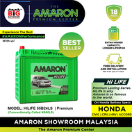 [Professional Replacement] 55B24LS | NS60LS | HILIFE Series | AMARON PREMIUM Lasting Car Battery | H